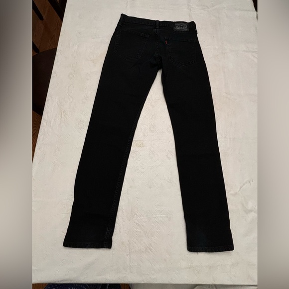 Levi’s Men’s Black Slim Fit Jeans 31x32 - Picture 7 of 11